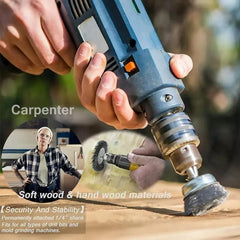 Wheel Brush  3" Drill To Metal Connector TOOL!!